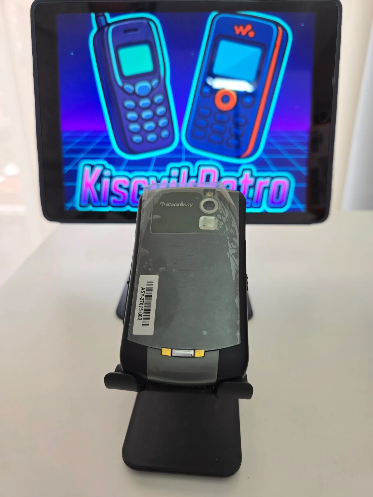 Blackberry 8310 — vista trasera
