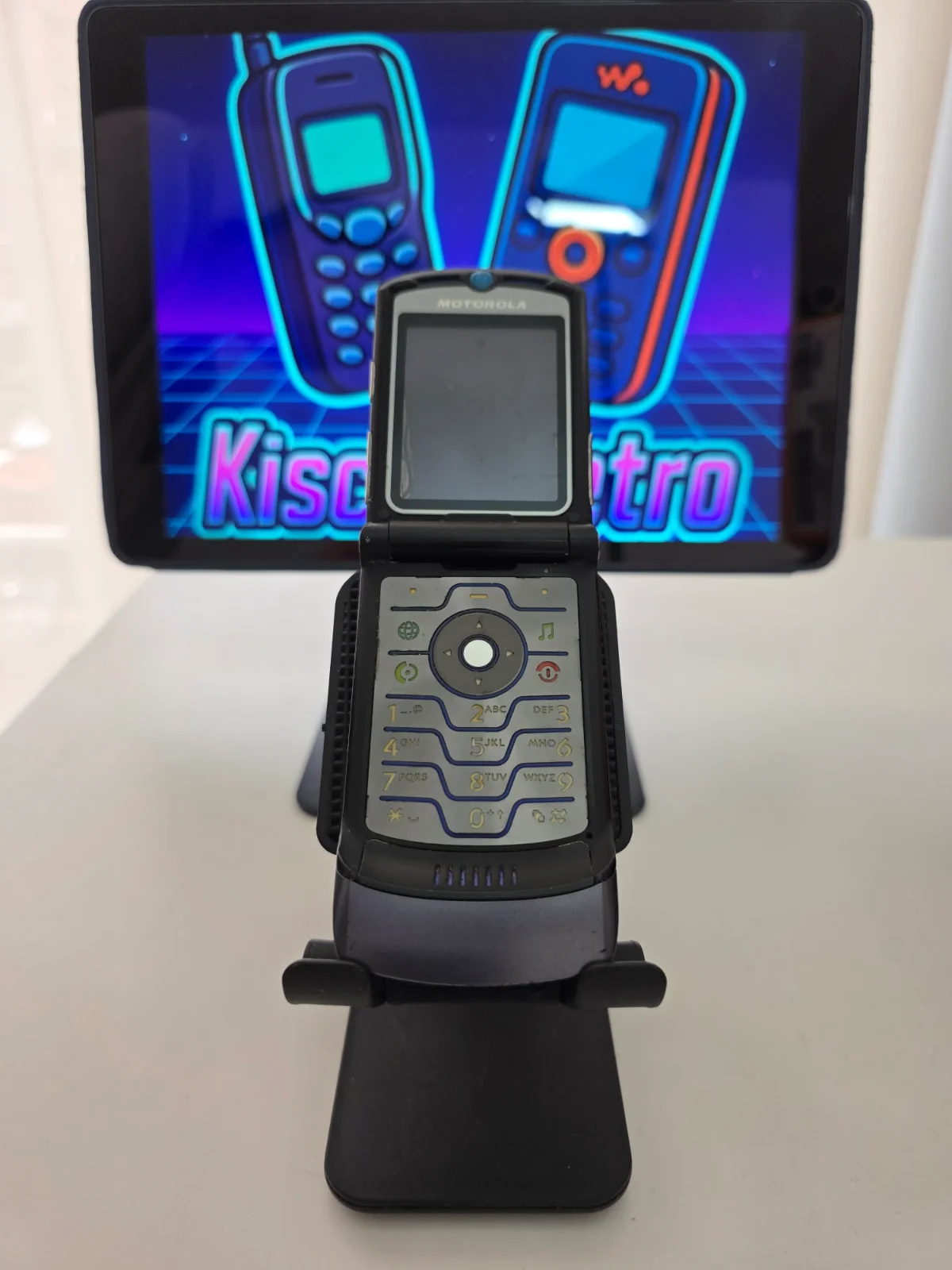 Motorola V3i plata — abierto