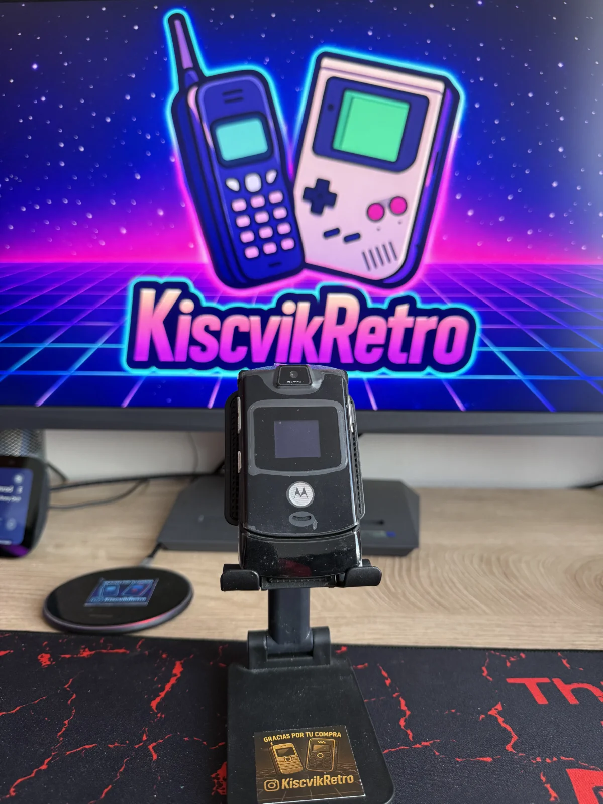 Motorola V3m — vista frontal