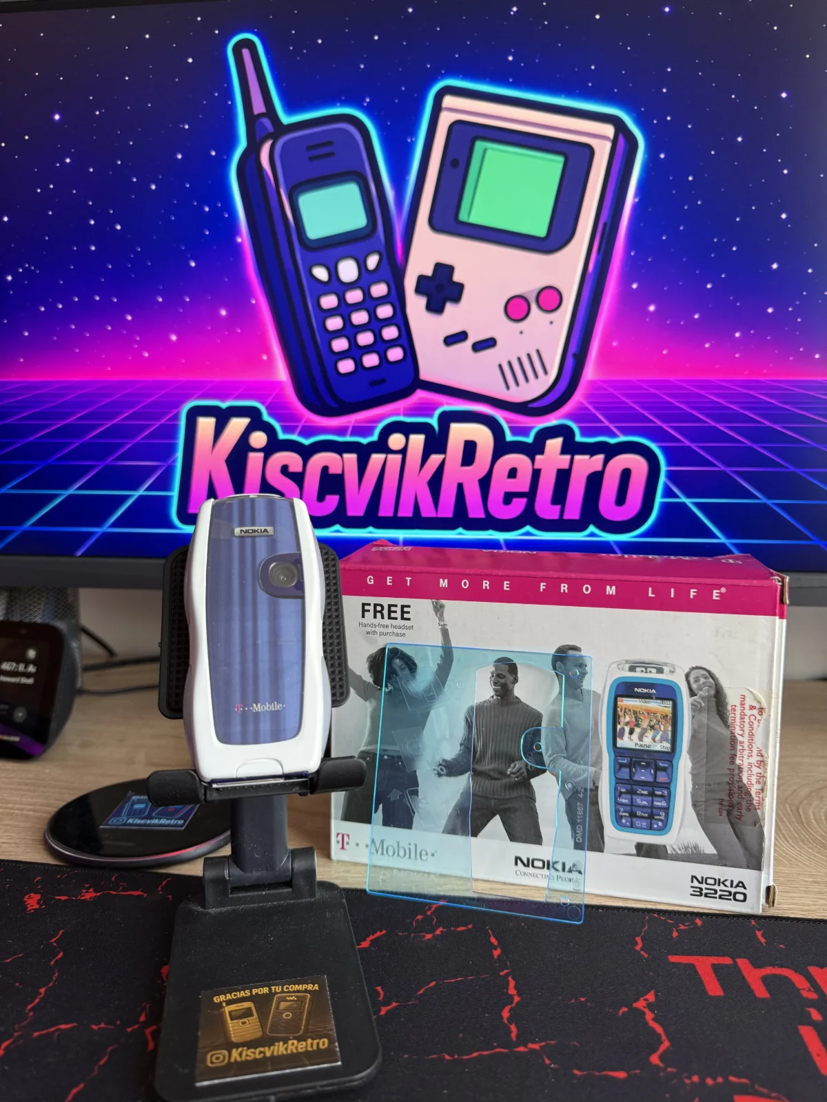 Nokia 3220 — vista trasera
