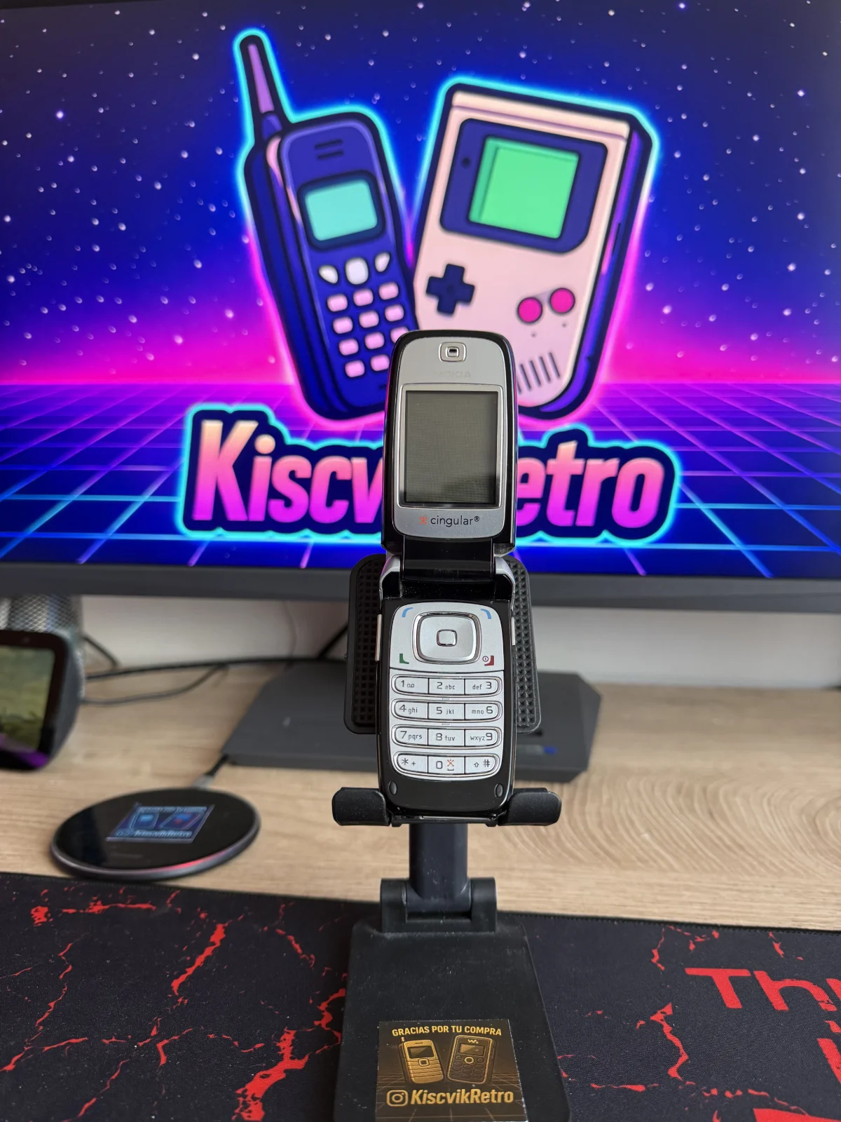 Nokia 6102 — abierto